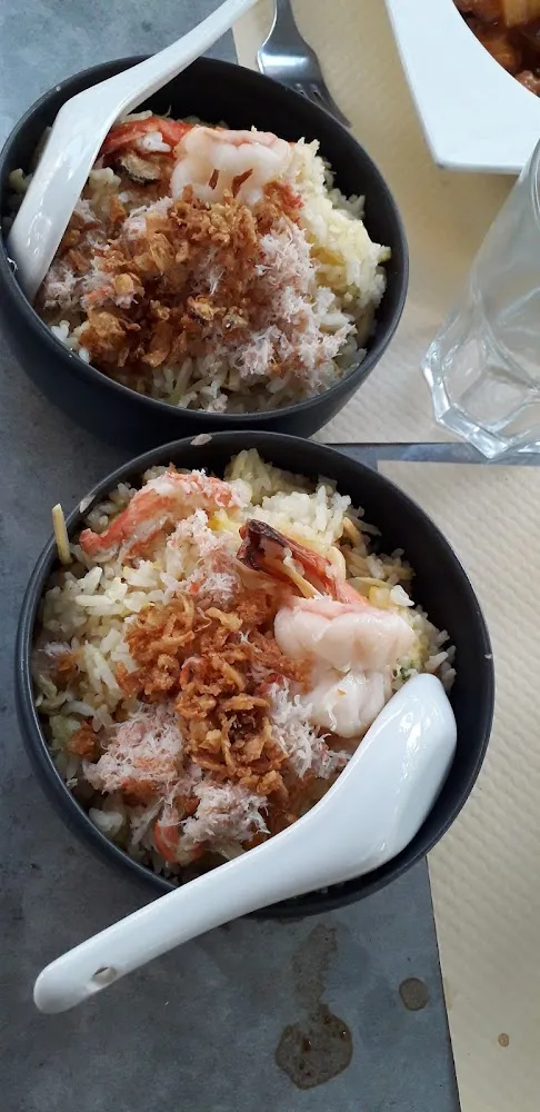 Salade Chinoise Aux Crevettes